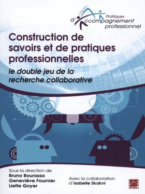 cover image of Construction de savoirs et de pratiques professionnelles
